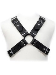 Leather Body Buckles Harness - Comprar Lencería fetish Leather Body - Lencería fetish (1)