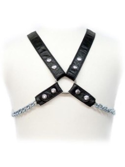 Leather Body Chain Harness III - Comprar Lencería fetish Leather Body - Lencería fetish (1)