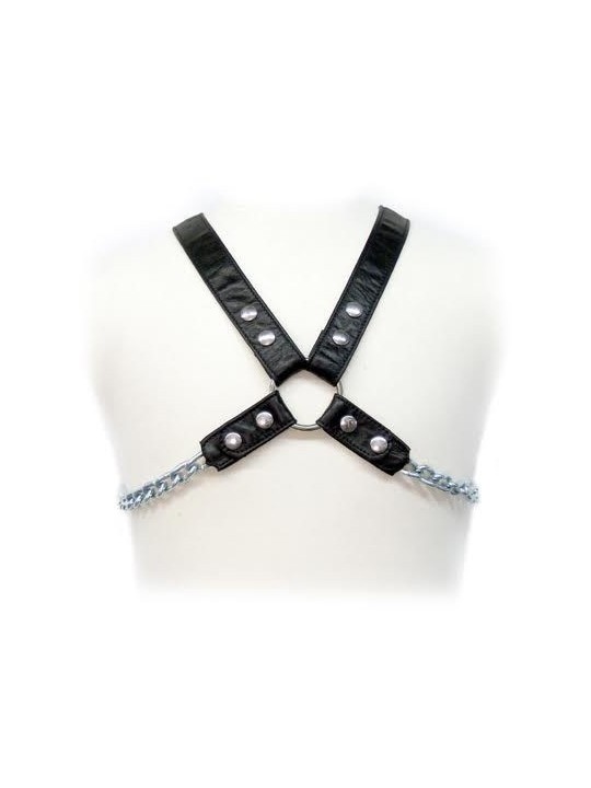 Leather Body Chain Harness III - Comprar Lencería fetish Leather Body - Lencería fetish (1)