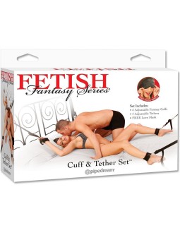 Fetish Fantasy Set De Esposas & Ataduras - Comprar Restricción cama Fetish Fantasy - Restricciones bondage (1)