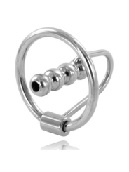 Metalhard Anillo Glande Con Plug Uretral - Comprar Castidad masculina Metal Hard - Castidad masculina (1)