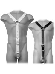 Leather Body Harness Men - Comprar Lencería fetish Leather Body - Lencería fetish (1)