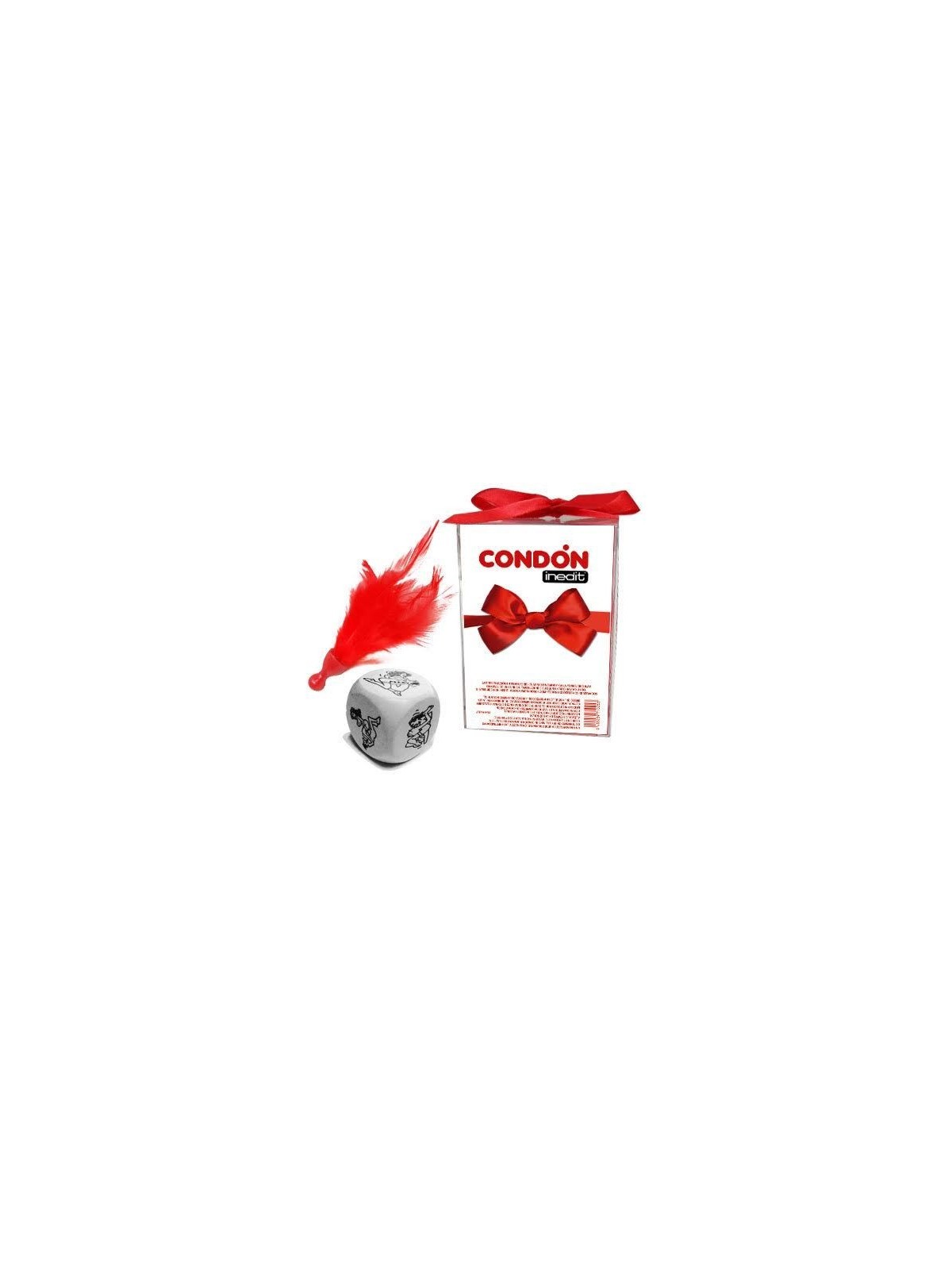 Caja Regalo Lazo (Dado+Condón+Pluma) - Comprar Cartas sexuales Inedit - Cartas sexuales (1)
