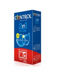 Control Duo Natura 2-1 Preservativo & Gel 6 uds - Comprar Condones naturales Control - Preservativos naturales (1)