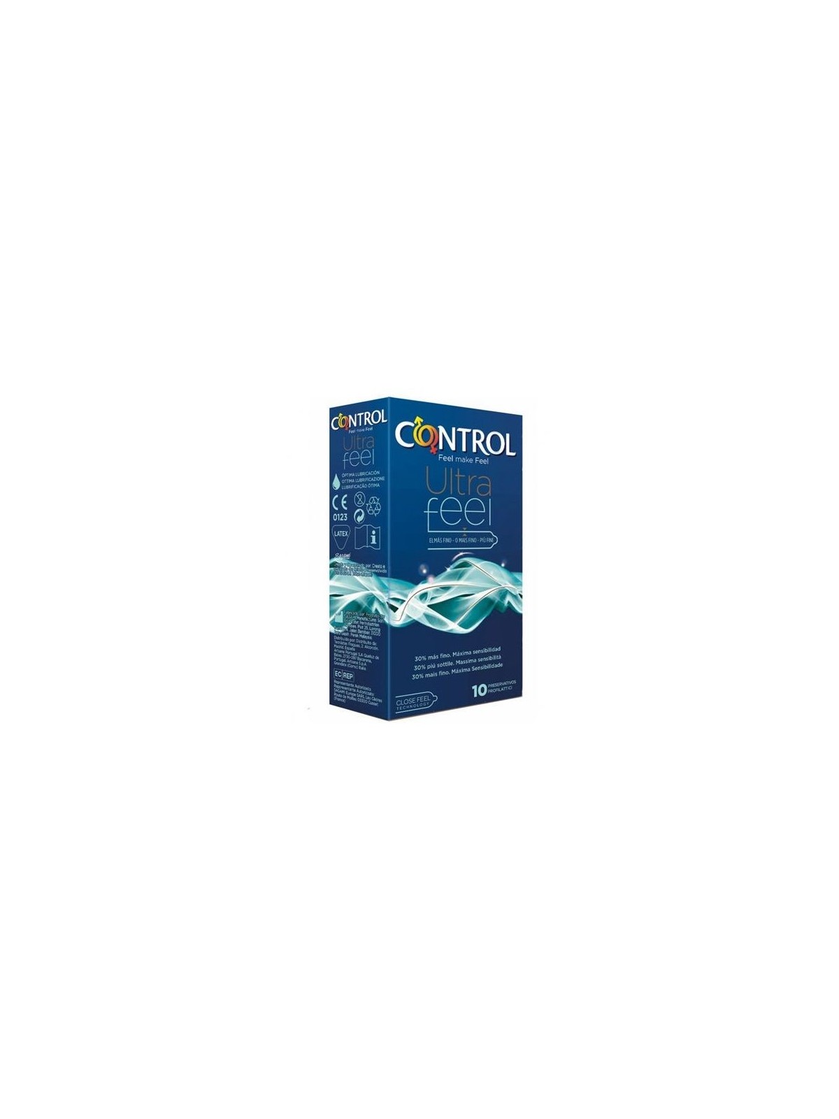 Control Adapta Finissimo Ultrafeel 10 uds - Comprar Condones extra finos Control - Preservativos extra finos (1)