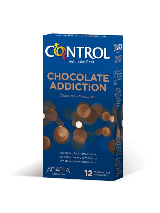 Control Chocolate 12 uds - Comprar Condones de sabor Control - Preservativos de sabores (1)