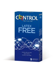 Control Free Sin Latex 5 uds - Comprar Condones sin látex Control - Preservativos sin látex (1)