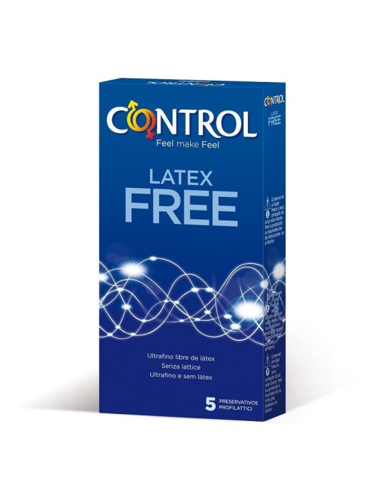 Control Free Sin Latex 5 uds - Comprar Condones sin látex Control - Preservativos sin látex (1)