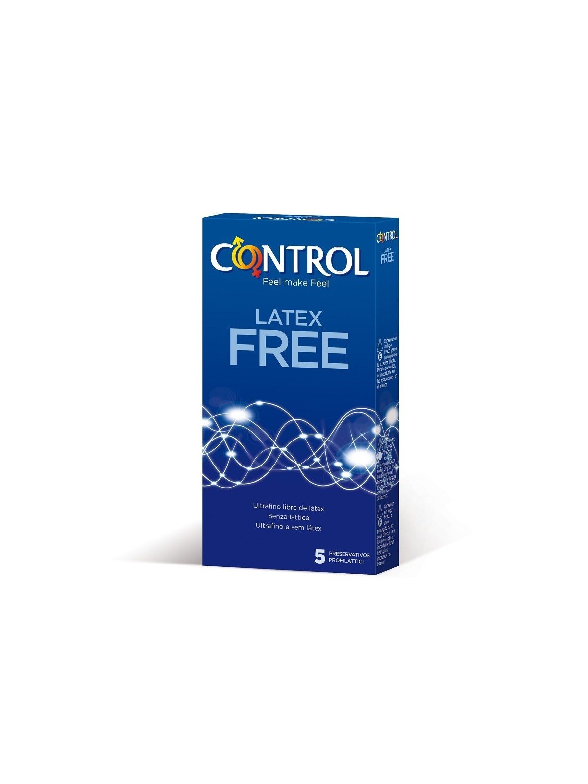 Control Free Sin Latex 5 uds - Comprar Condones sin látex Control - Preservativos sin látex (1)