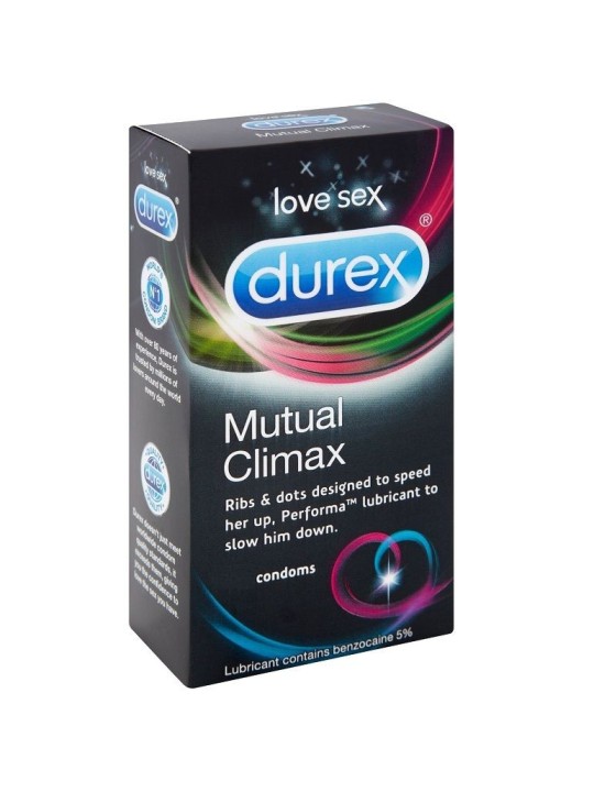 Durex Clímax Mutuo 12 uds - Comprar Condones textura Durex - Preservativos texturizados (1)