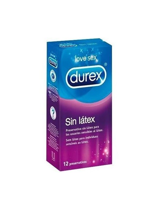 Durex Preservativos Sin Látex 12 uds - Comprar Condones sin látex Durex - Preservativos sin látex (1)