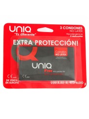 Uniq Free Aro Protector Preservativo Sin Latex 3 uds - Comprar Condones sin látex Unique - Preservativos sin látex (2)