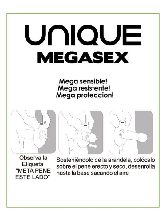 Uniq Magasex Sensitivo 3 uds - Comprar Condones sin látex Unique - Preservativos sin látex (2)