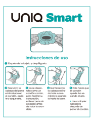 Uniq Smart Pre-Erección Preservativo Sin Látex 3 uds - Comprar Condones sin látex Unique - Preservativos sin látex (3)