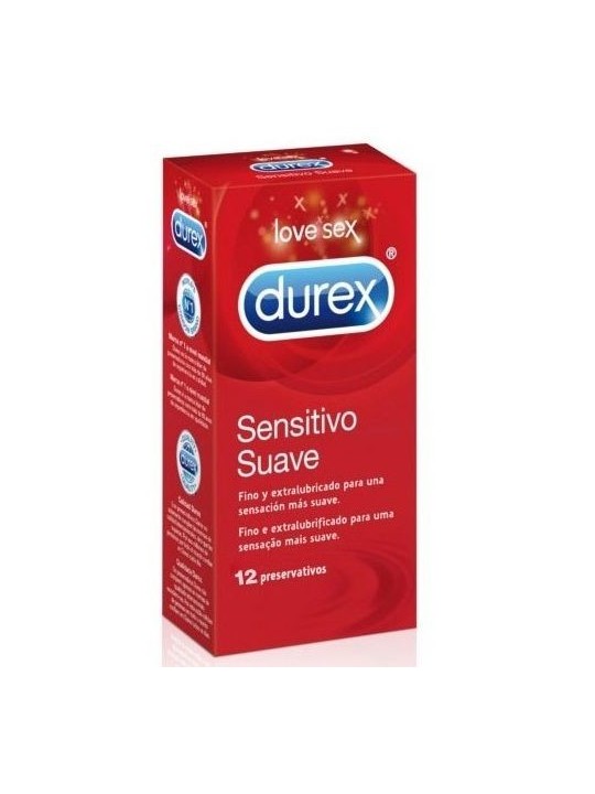 Durex Sensitivo Suave - Comprar Condones extra finos Durex - Preservativos extra finos (1)