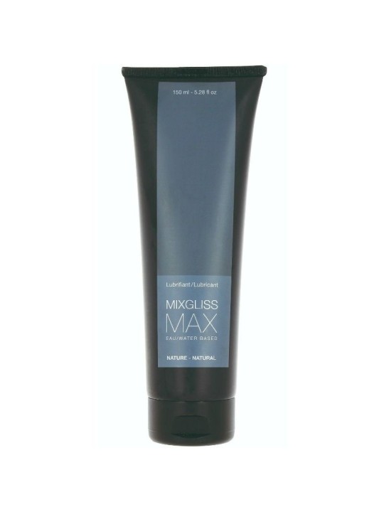 Mixgliss Max Lubricante Base Agua Extra Lubricación 150 ml - Comprar Lubricante anal Mixgliss - Lubricantes extra deslizantes (1