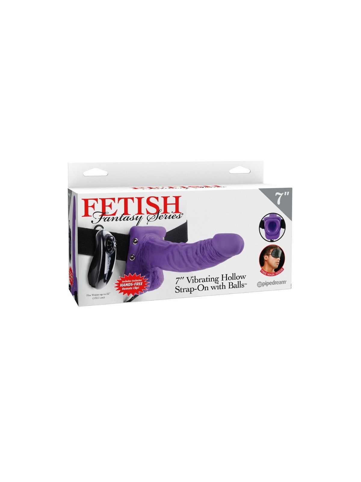 Fetish Fantasy Series 7" Arnés Vibrador Con Testículos Hueco Man 17.8 cm Lila - Comprar Arnés hueco sexual Fetish Fantasy - Arne