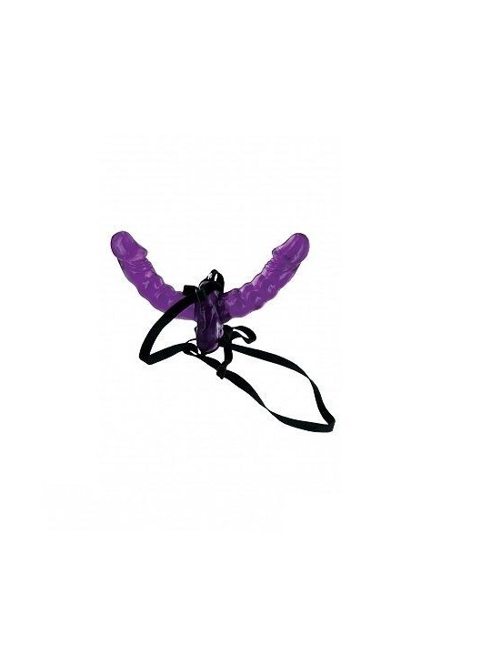 Fetish Arnés Doble Penetración 15 cm - Comprar Arnés doble sexual Fetish Fantasy - Arneses sexuales (2)