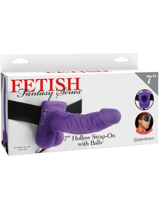 Fetish Fantasy Arnés Con Testículos Hueco Man 17.8 cm - Comprar Arnés hueco sexual Fetish Fantasy - Arneses sexuales (1)