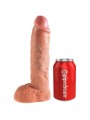 Strap On Con Dildo Hueco 25.5 cm & Tirantes - Comprar Arnés hueco sexual King Cock - Arneses sexuales (4)