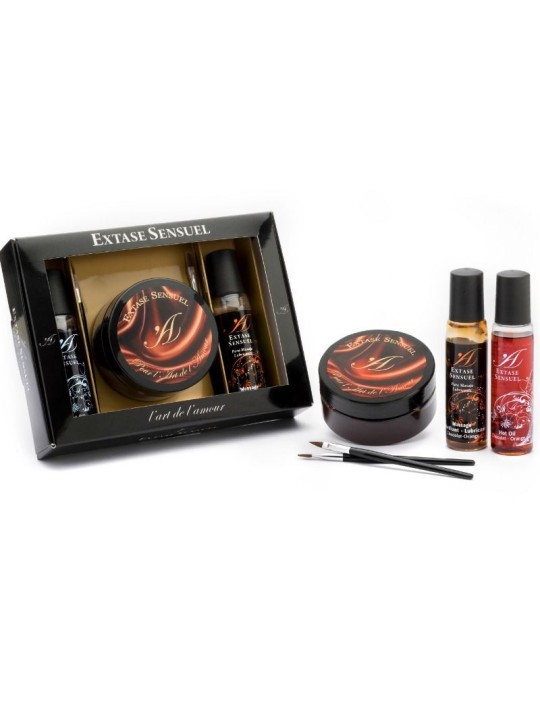 Extase Sensual Kit Coffret Chocolat Afrodisiac - Comprar Kit masaje erótico Extase Sensuel - Kits de masaje erótico (1)