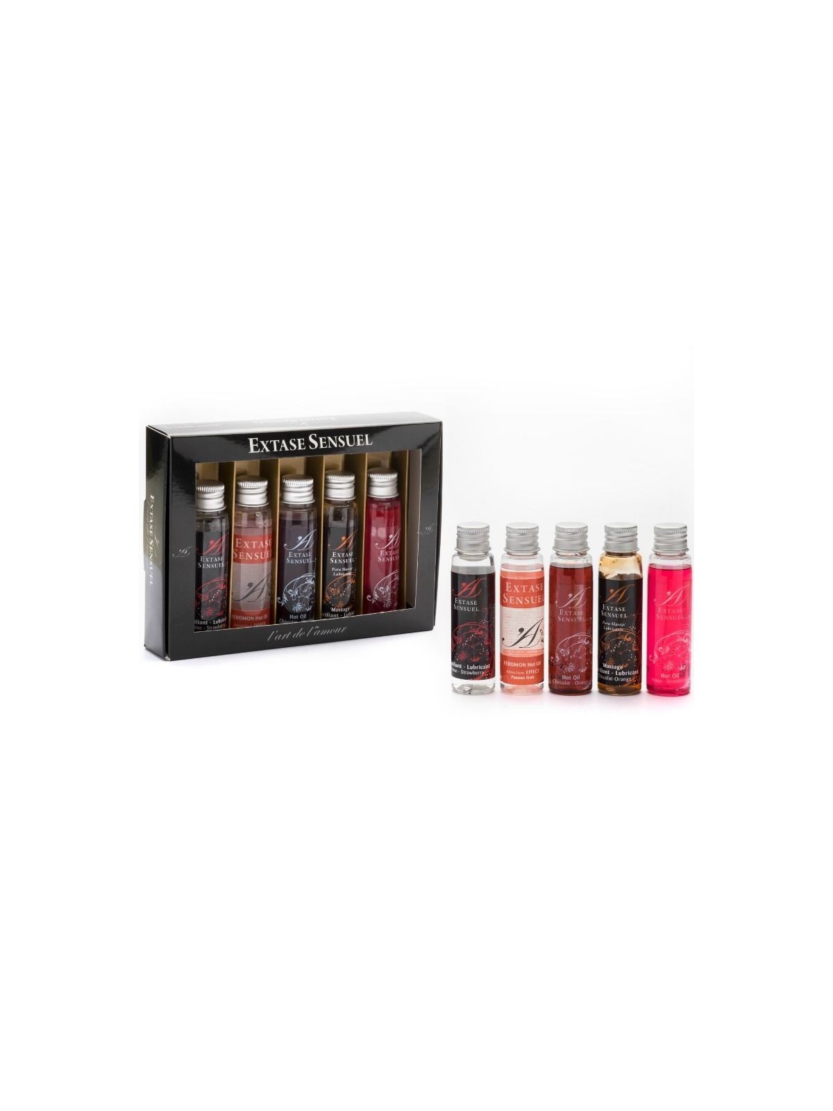 Extase Sensual Coffret Truco O Trato - Comprar Kit masaje erótico Extase Sensuel - Kits de masaje erótico (1)