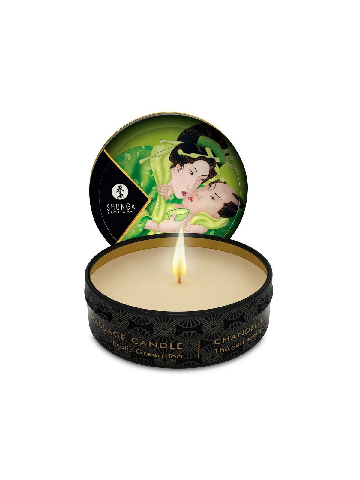 Shunga Mini Caress Vela Masaje 30 ml - Comprar Aromatizador masaje Shunga - Inciensos & velas eróticas (1)