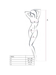 Passion Woman Bs016 Bodystocking - Comprar Bodystocking sexy Passion - Redes catsuits (5)