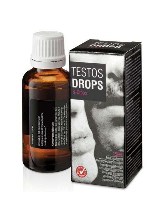Testos Drops Bebida Afrodisiaca Para Hombre - Comprar Potenciador erección Cobeco - Potenciadores de erección (1)