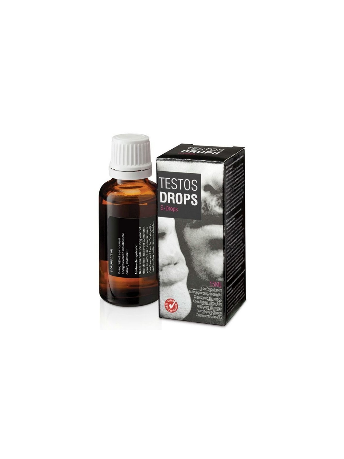 Testos Drops Bebida Afrodisiaca Para Hombre - Comprar Potenciador erección Cobeco - Potenciadores de erección (1)