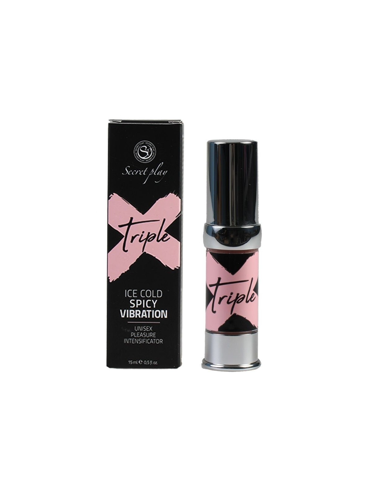 Secretplay Triple X Unisex Pleasure Intensificador - Comprar Vibrador líquido Secretplay - Potenciadores de erección (1)