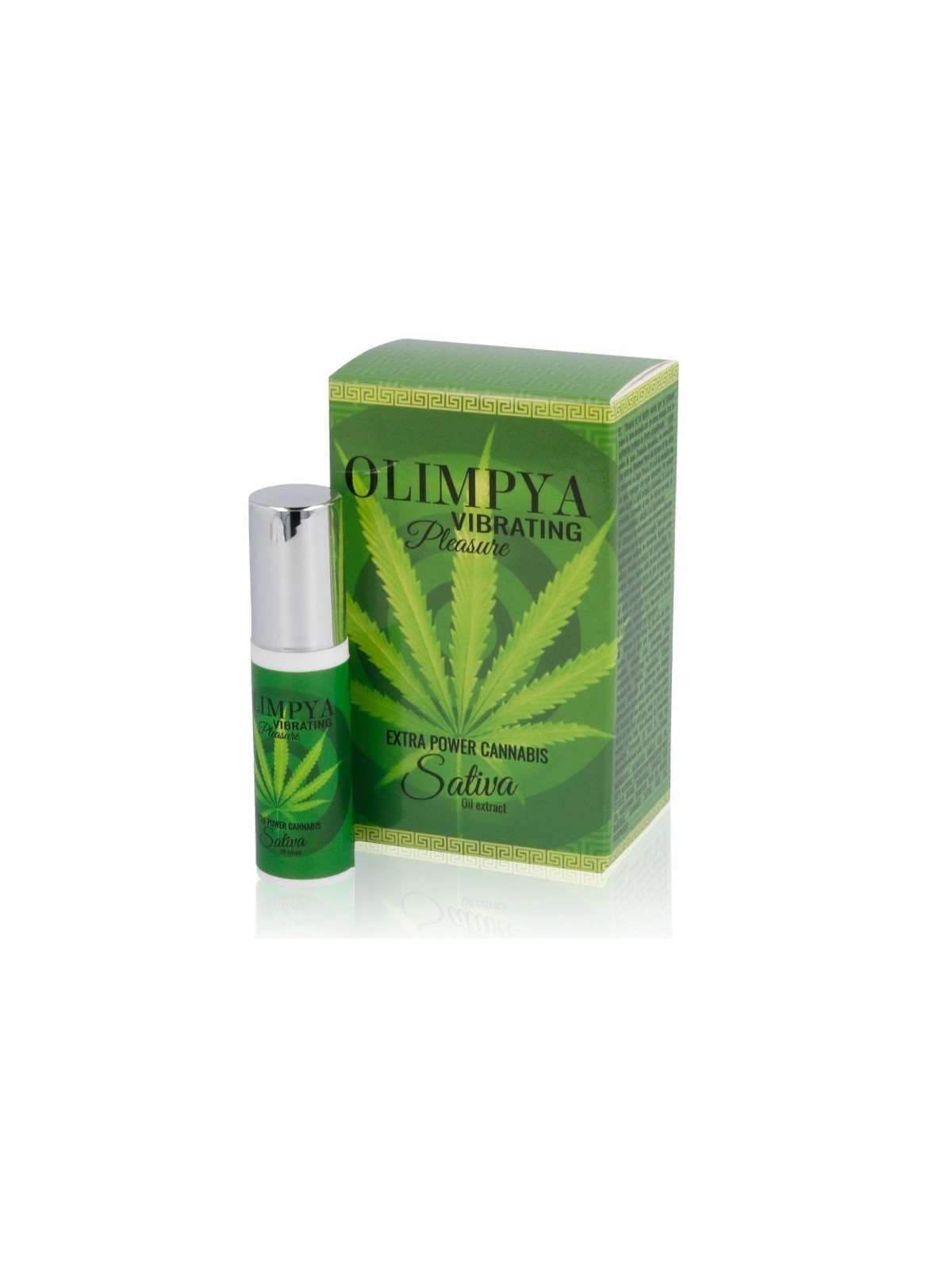 Olimpya Vibrating Pleasure Potente Intensificador Sativa - Comprar Gel aceite cannabis Olimpya - Potenciadores de erección (1)