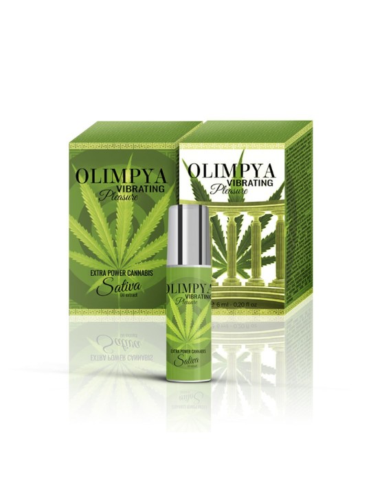 Olimpya Vibrating Pleasure Potente Intensificador Sativa - Comprar Gel aceite cannabis Olimpya - Potenciadores de erección (4)