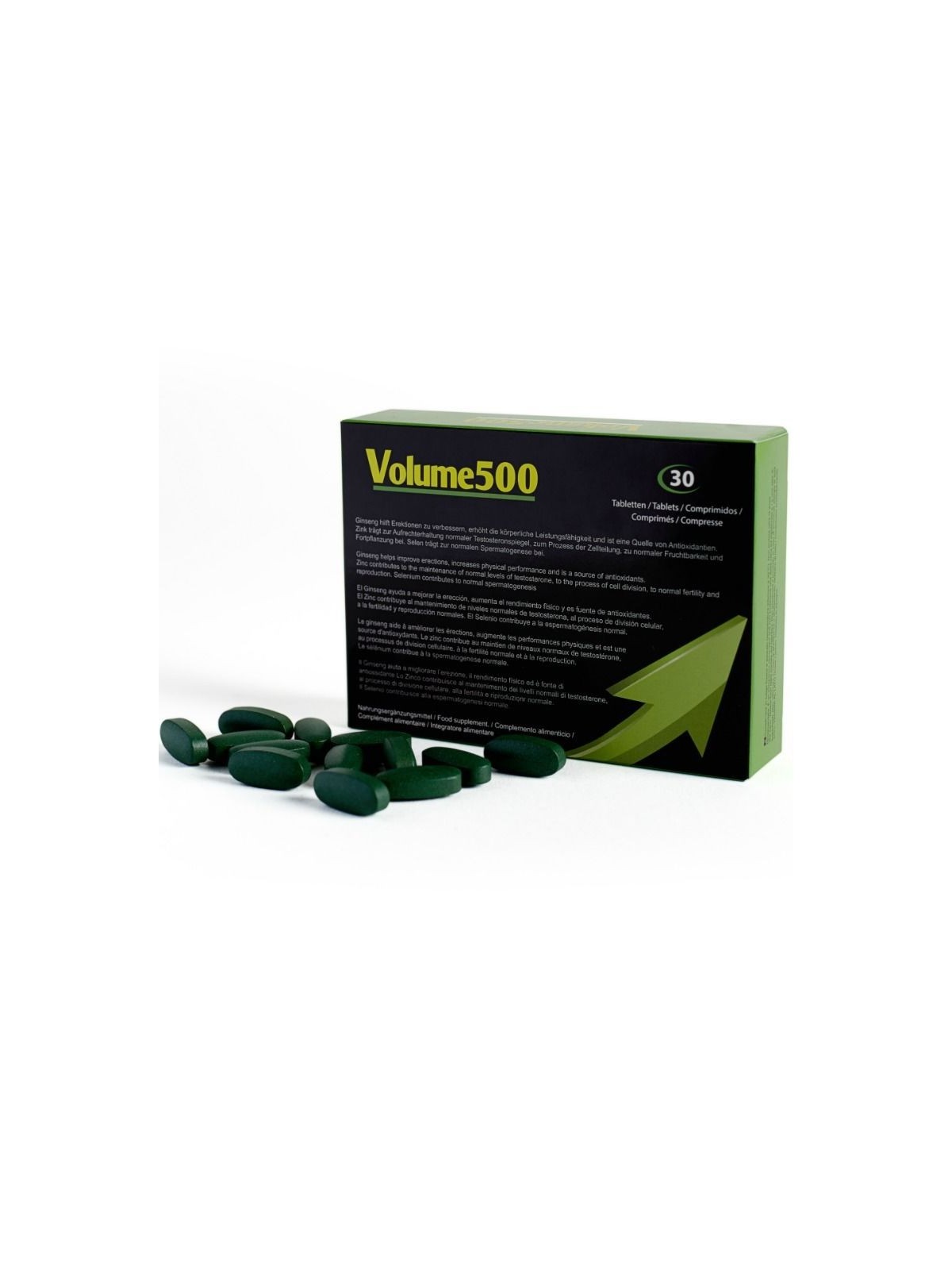 Volume500 Pills Aumento Semen - Comprar Potenciador erección 500Cosmetics - Potenciadores de erección (1)