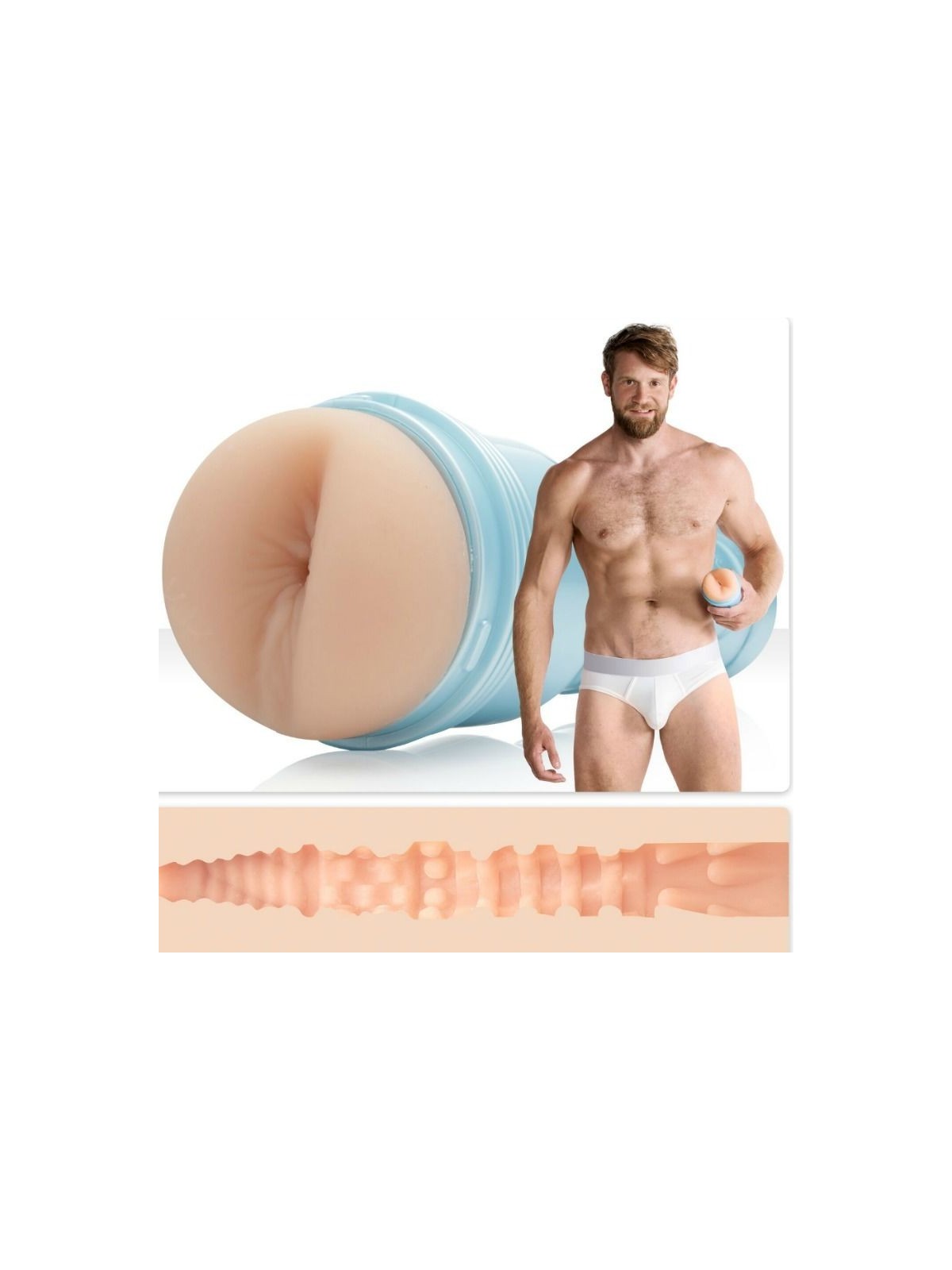 Fleshjack Masturbador Colby Keller Lumerjack Ano - Comprar Réplica pornstar Fleshlight - Réplicas actrices & actores (1)