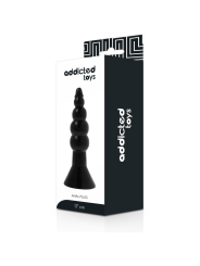 Addicted Toys Anal Plug 17 cm Black - Comprar Plug anal Addicted Toys - Plugs anales (2)