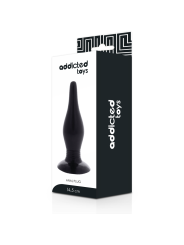 Addicted Toys Anal Plug 14.5 cm Black - Comprar Plug anal Addicted Toys - Plugs anales (2)