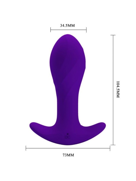 Pretty Love Vibrador Anal - Comprar Plug anal Pretty Love - Plugs anales (3)