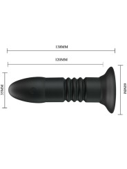 Pretty Love Bottom Plug Magic Jinger Up & Down & Vibración - Comprar Plug anal Pretty Love - Plugs anales (3)