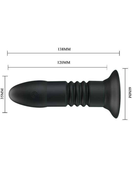 Pretty Love Bottom Plug Magic Jinger Up & Down & Vibración - Comprar Plug anal Pretty Love - Plugs anales (3)