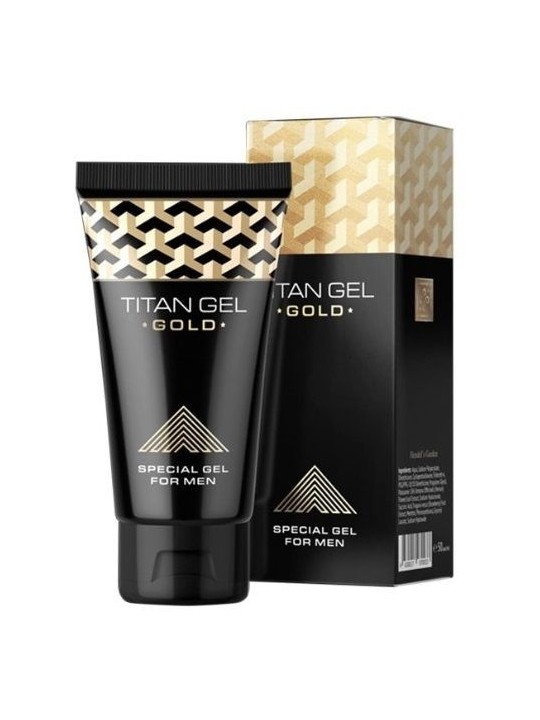 Titan Gel Gold Aumento Pene 50 ml - Comprar Crema alargar pene Titan Gel - Cremas alargadoras pene (1)