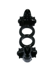 Baile Sweet Ring Anillo Doble Con Rabbit Doble - Comprar Anillo vibrador pene Baile - Anillos vibradores pene (3)