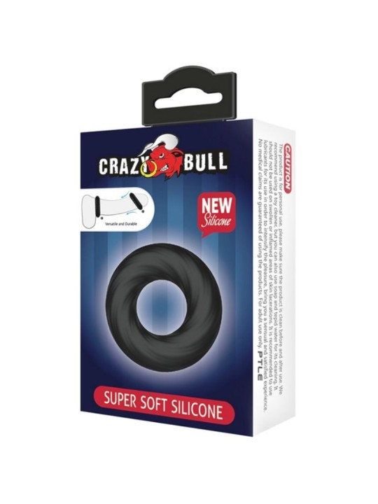 Crazy Bull Anillo Silicona Super Suave - Comprar Anillo silicona pene Crazy Bull - Anillos de silicona pene (5)