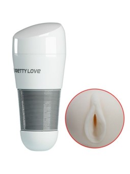 Pretty Love Kitty Masturbador Blanco Vagina - Comprar Masturbador en lata Pretty Love - Vaginas en lata (1)