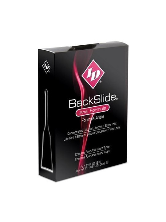 ID Backslide Anal Formula 4 Tubos Anales 8 ml - Comprar Relajante anal Id Lubricantes - Lubricantes monodosis (1)