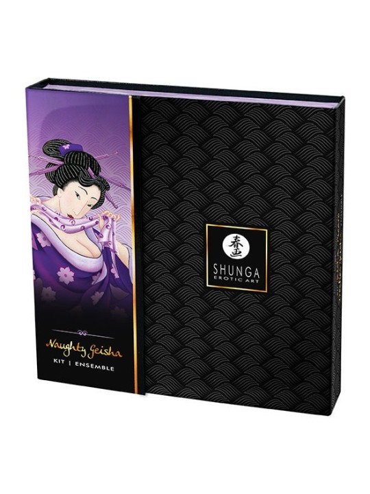 Shunga Naughty Geisha Kit - Comprar Kit masaje erótico Shunga - Kits de masaje erótico (4)