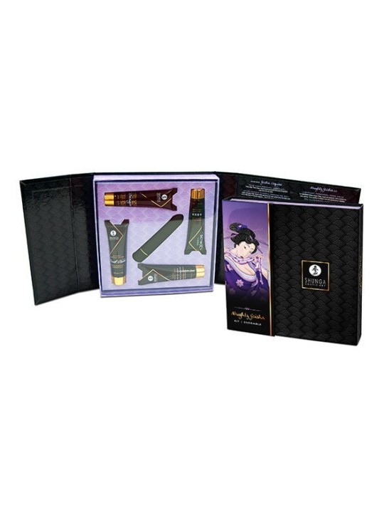 Shunga Naughty Geisha Kit - Comprar Kit masaje erótico Shunga - Kits de masaje erótico (3)