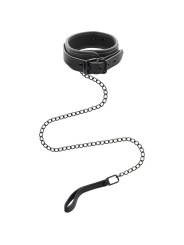 Fetish Submissive Collar Con Cadena - Comprar Collar BDSM Fetish Submissive - Collares BDSM (1)