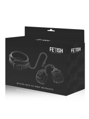 Fetish Submissive Collar & Esposas Cuero Vegano - Comprar Collar BDSM Fetish Submissive - Collares BDSM (3)