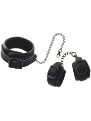 Fetish Submissive Collar & Esposas Cuero Vegano - Comprar Collar BDSM Fetish Submissive - Collares BDSM (1)